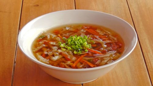 Chinesische Suppe Scharf Sauer – International Vegan