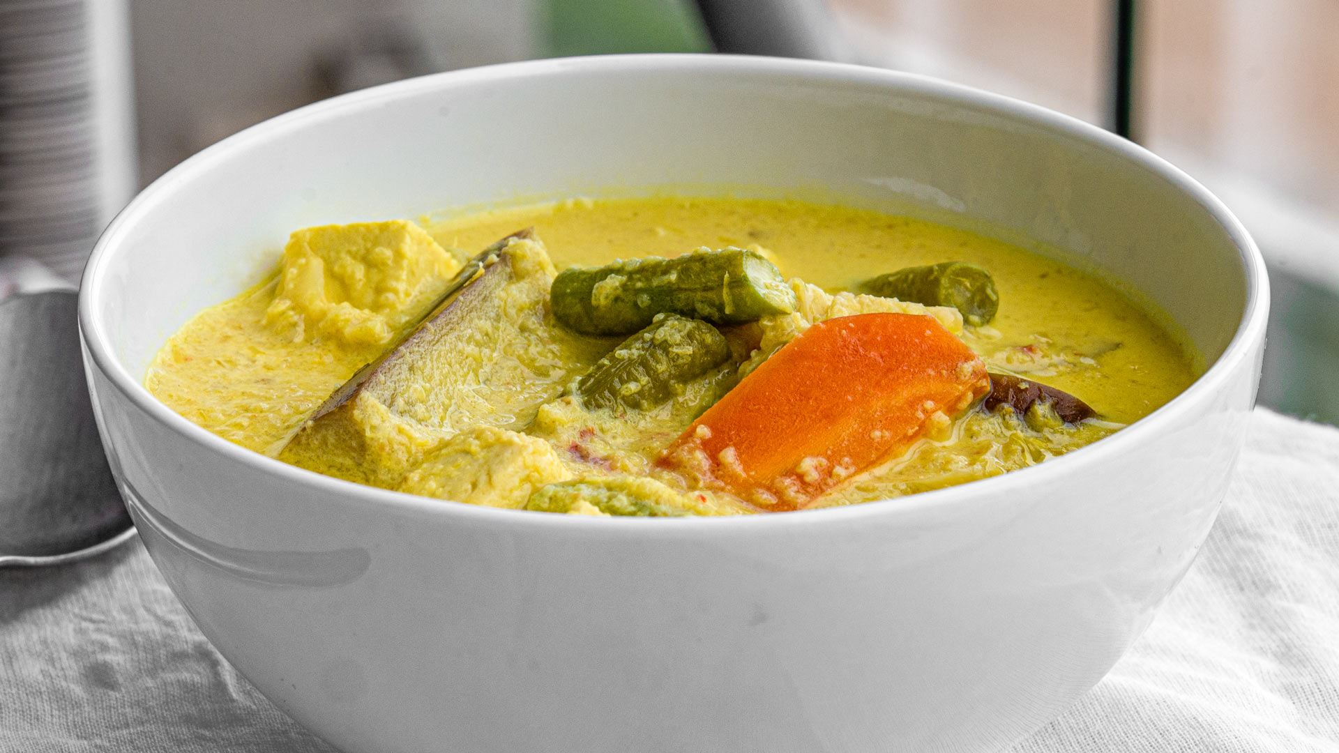 Malaysisches Gemüse Curry - Sayur Lemak