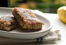 Jamaikanische Bananen Pfannkuchen